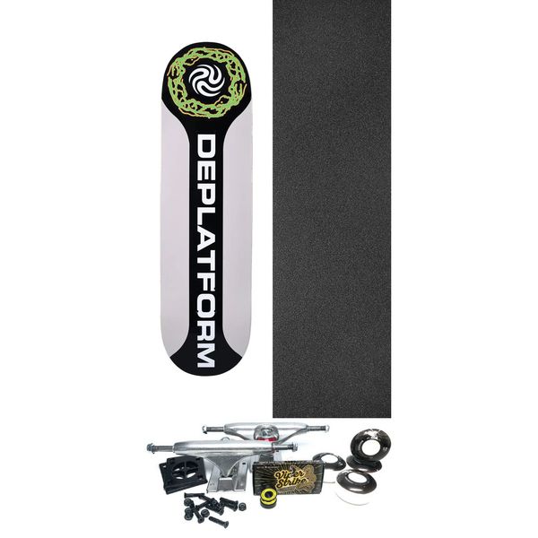 Quasi Skateboards Drop Skateboard Deck - 8.5" x 32.125" - Complete Skateboard Bundle